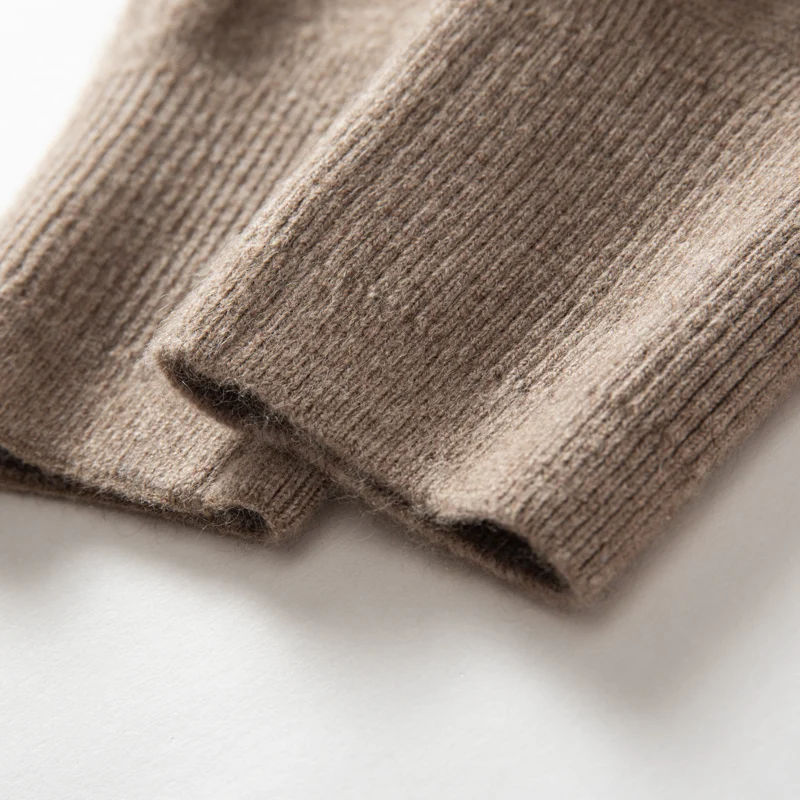Ginocchiere in cashmere al 100% Tutore di supporto Scaldamuscoli termici caldi invernali Manica per alleviare il dolore da artrite Sci Ciclismo Corsa