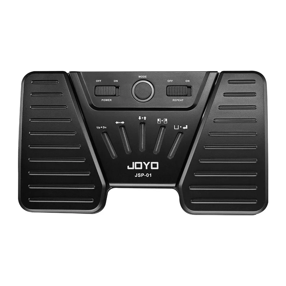 JOYO JSP-01 Bluetooth Page Music Turner Pedal Anti-Skid Rechargeable Wireless Page Turner Pedal for iOS Android Laptop