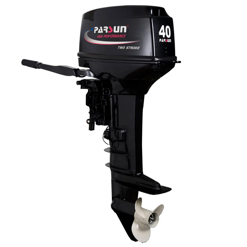 T40JBML 40HP Outboard 2-Stroke 2-Cylinders,669cc Tiller Control Enduro (J Type) Boat Engine Optional DC12V