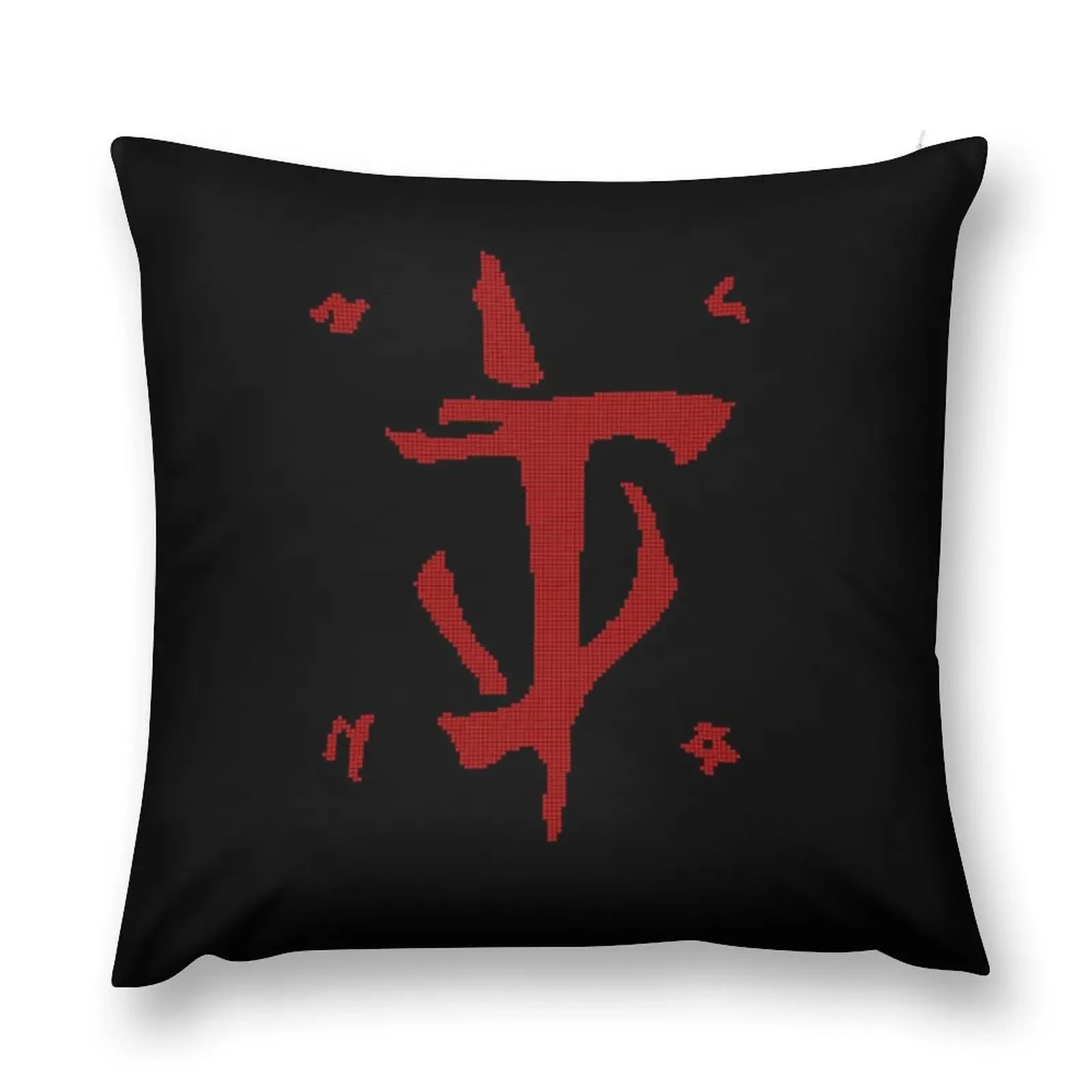 

Eternal Slayer - Pixels Throw Pillow ornamental pillows luxury throw pillow covers Decorative Cover For Living Room pillow