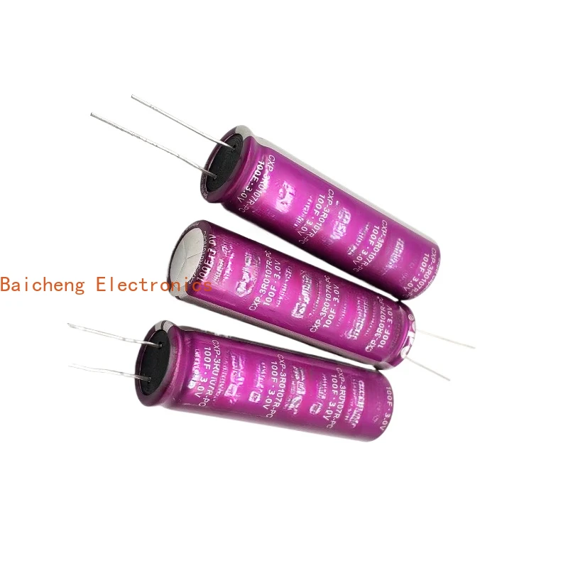 5PCS 3.0V100F CXP-3R0107R-TWV Farad Capacitor com grande capacidade 3V100F