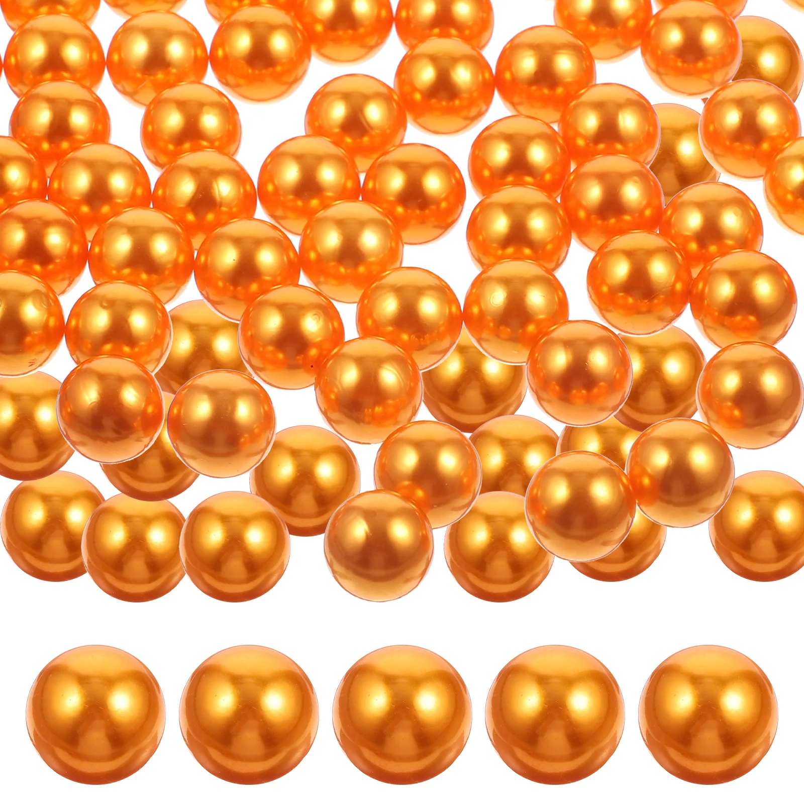 100 pezzi rotondi senza foro perle finte riempitivi per vasi riempitivi decorativi per bottiglie di fiori decorazioni perle finte per vasi