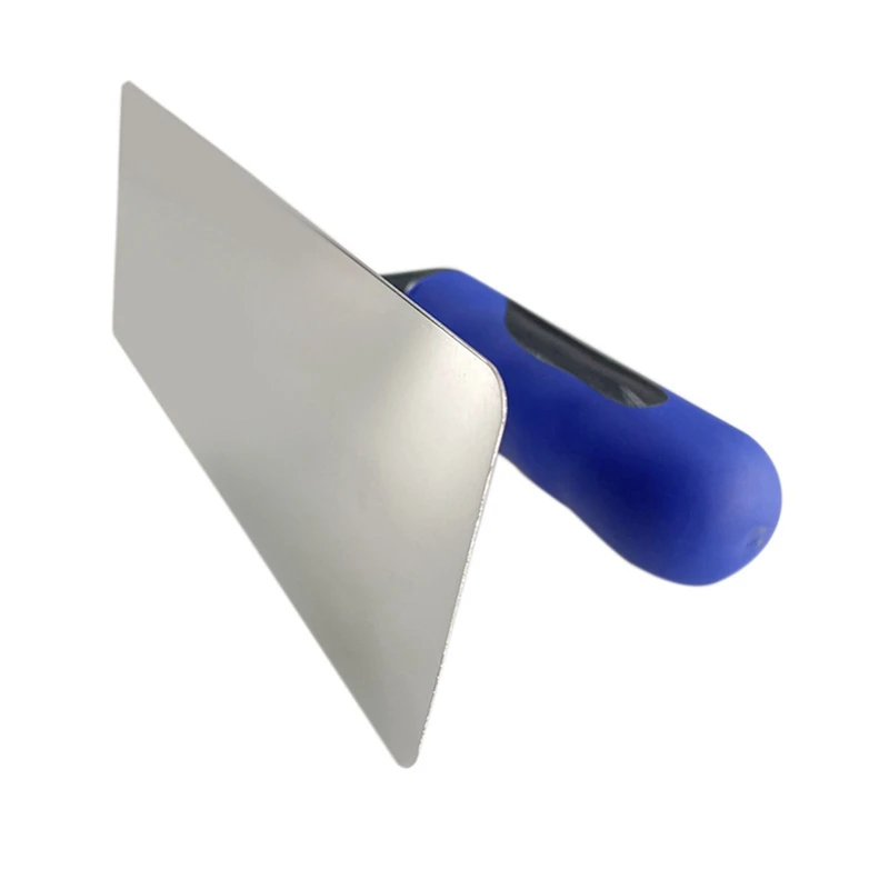 Stainless Steel Venetian Plaster Trowel 2 PC Paint Plastering Finishing Hand Tools Reusable Easy To Use