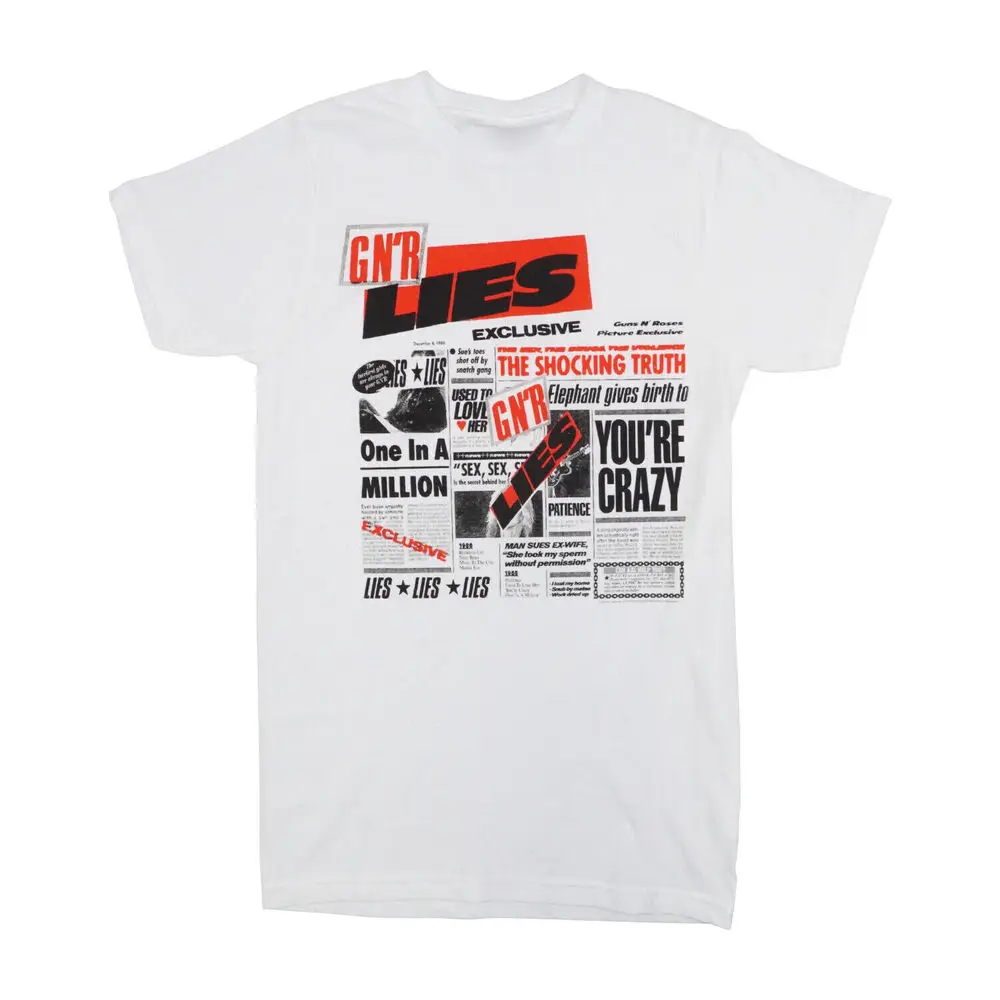 Gu.Ns N Roses Lies The Shocking Truth T Shirt