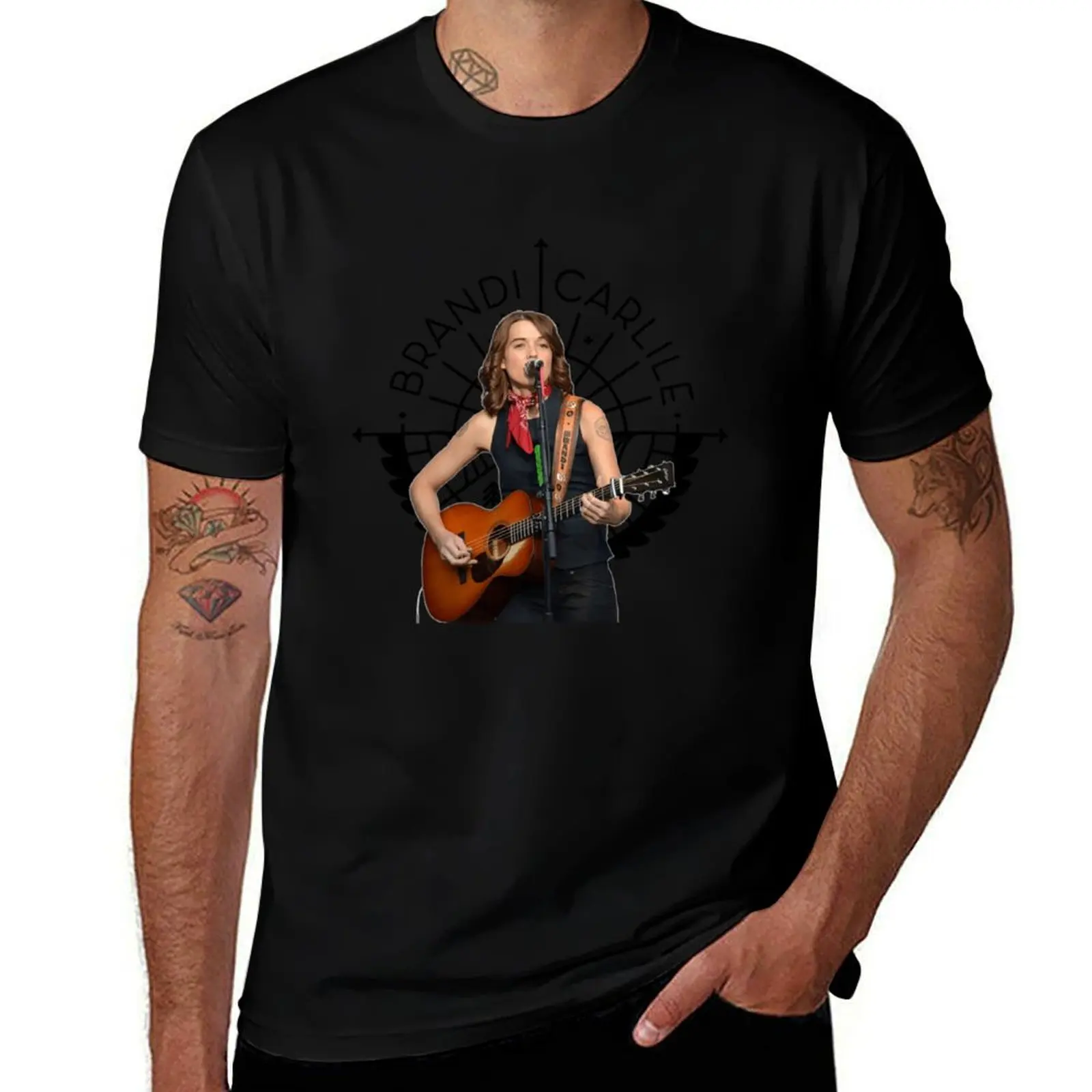 

Brandi Carlile American Best Musician T-Shirt man t shirts cotton cotton t shirt man men t shirt cotton 100% T-shirt