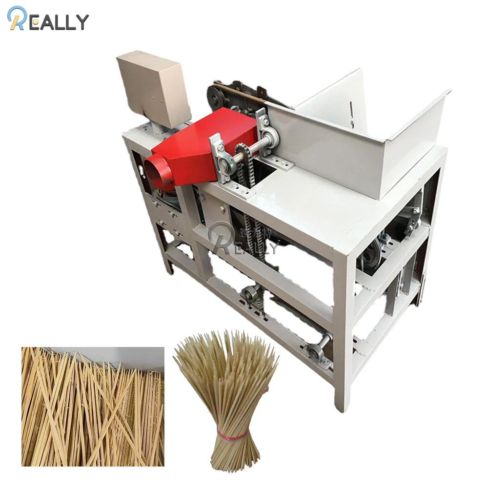 Automatic Bamboo Toothpick Production Line Machine BBQ Stick Making Machine Wood Toothpick Making Machine