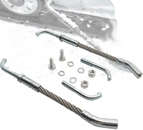 

Snowmobile Ice Scratcher Kit 2.5" 2-Piece, Fits Reverse & Non-Reverse Gear Models