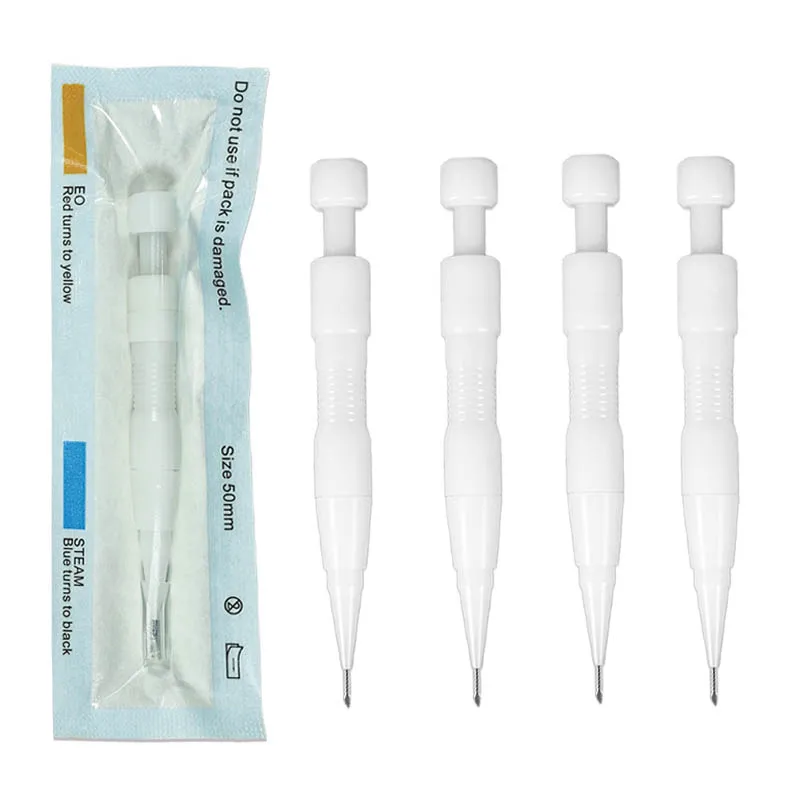 0.7mm-1.2mm Hair Forllicle Implanting Pen Hair Transplant Pen Hair Eyebrows Beard Planting Follicle Transplant Tool