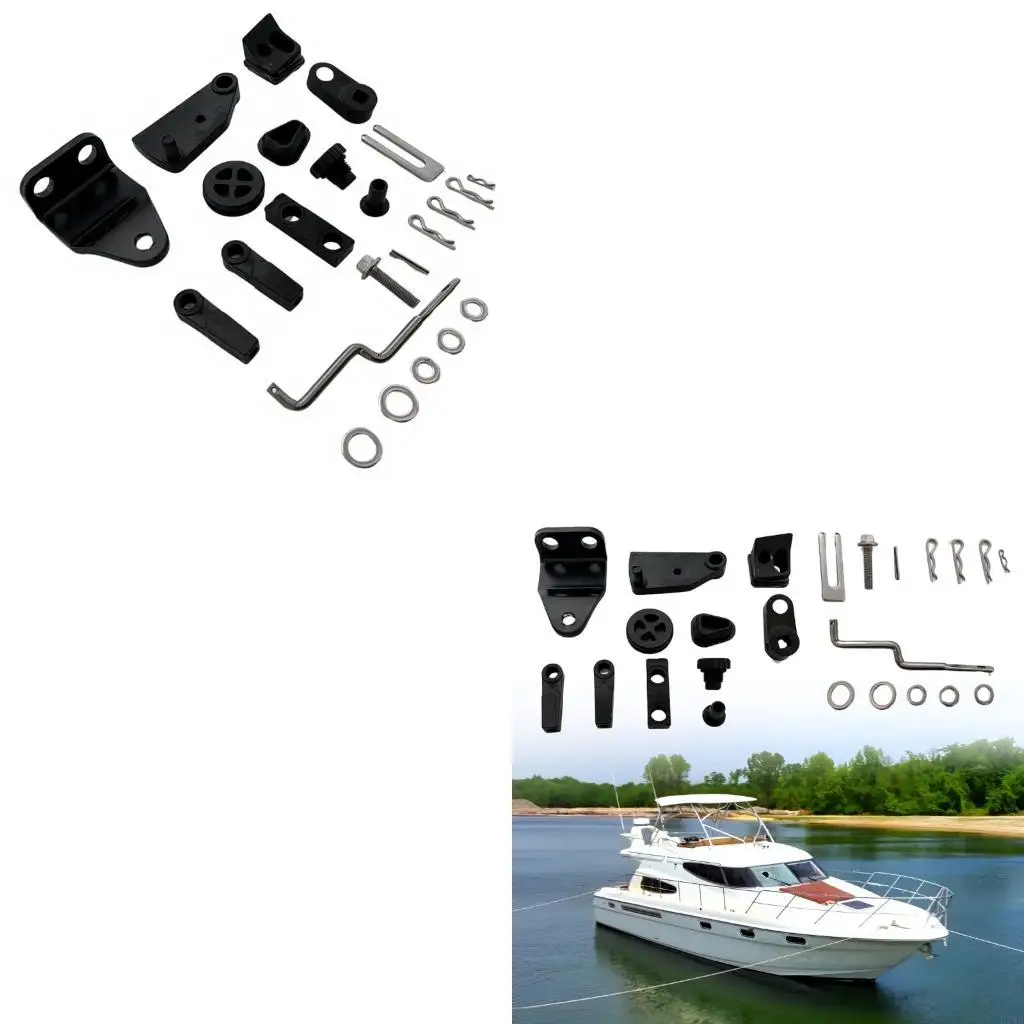 

Marine Accessories Throttle and Shifts Attachment for 4 Strokes F25 Engine ABS Construction 65W-48501-00 D7YA