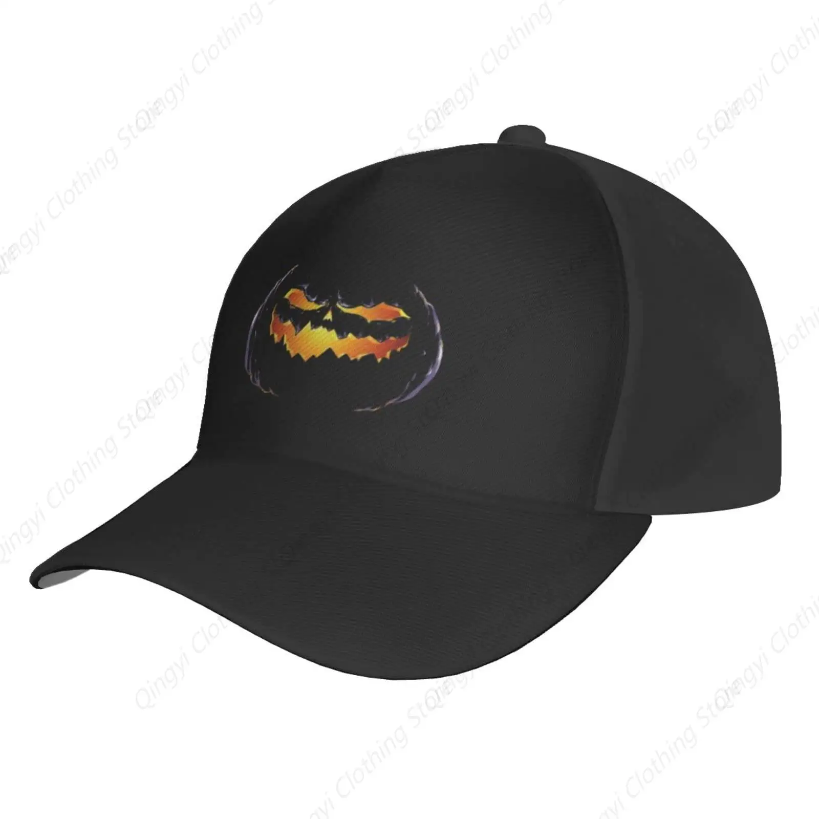 

Halloween Pumpkins Glow in The Dark Trucker Hat for Men Or Women - Baseball Snapback Cap Outdoors