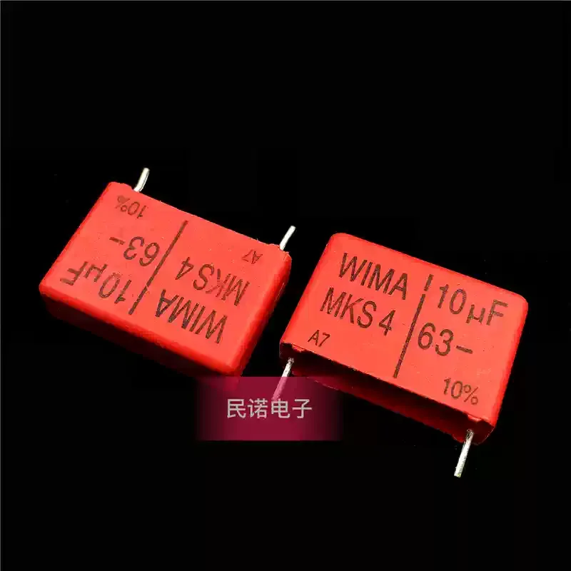 WIMA capacitor MKS4 63V 10UF 63V106 pin distance 22.5mm in stock