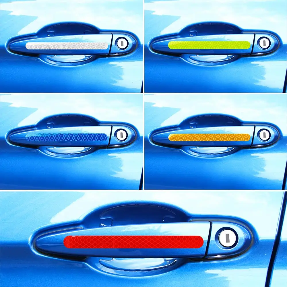 2 قطعة ملصق سيارة الخارجي شريط منعكس شريط عاكس ل ألفا روميو ألفا روميو 159 147 صعب 93 95 9000 بيجو 206 307 #6