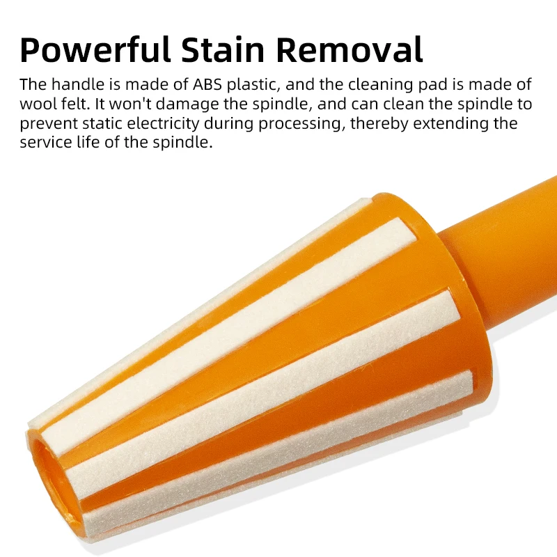 CNC المغزل تنظيف قضيب بالقطع مركز أداة مقبض المغزل تنظيف فرشاة الصوف BT30/40/50 HSK25/32/40/50/63 IOS 20/25