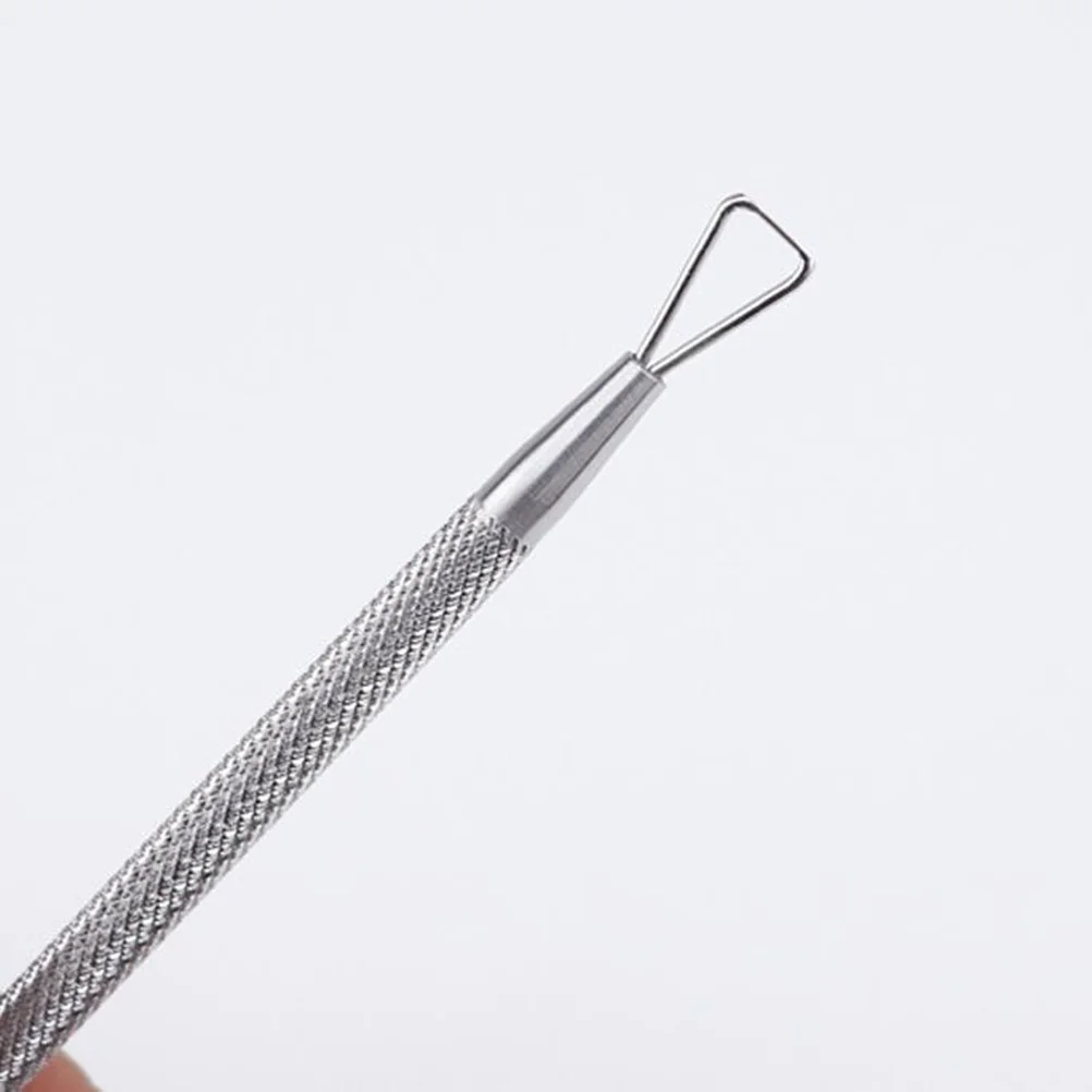 

3Pcs Stainless Steel Nail Cuticle Pusher Double-Sided Cuticle Peeler Scraper Manicure Tool for Shaping Removing Glue Acrylic