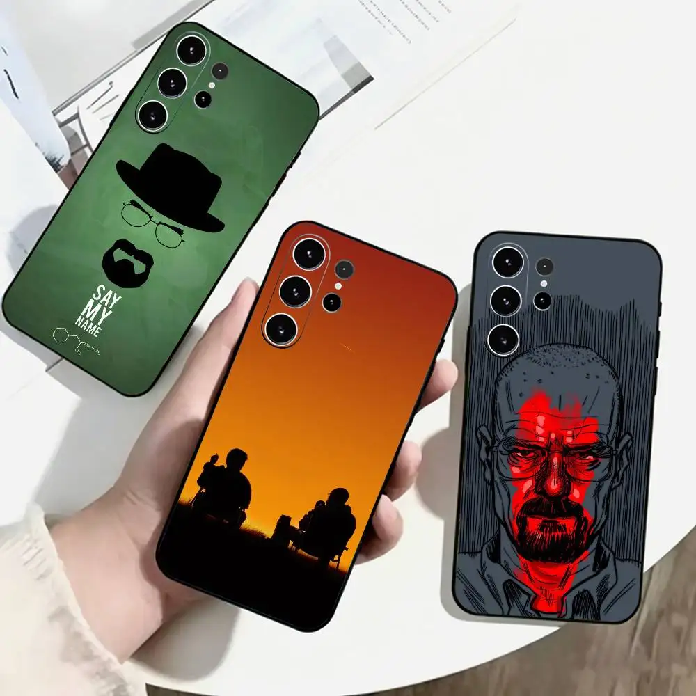 TV series Breaking Bad  Phone Case For Samsung S26,S25,S24,S23,S22,S21,S30,Ultra,Plus,Fe,Soft Silicone Black Cover