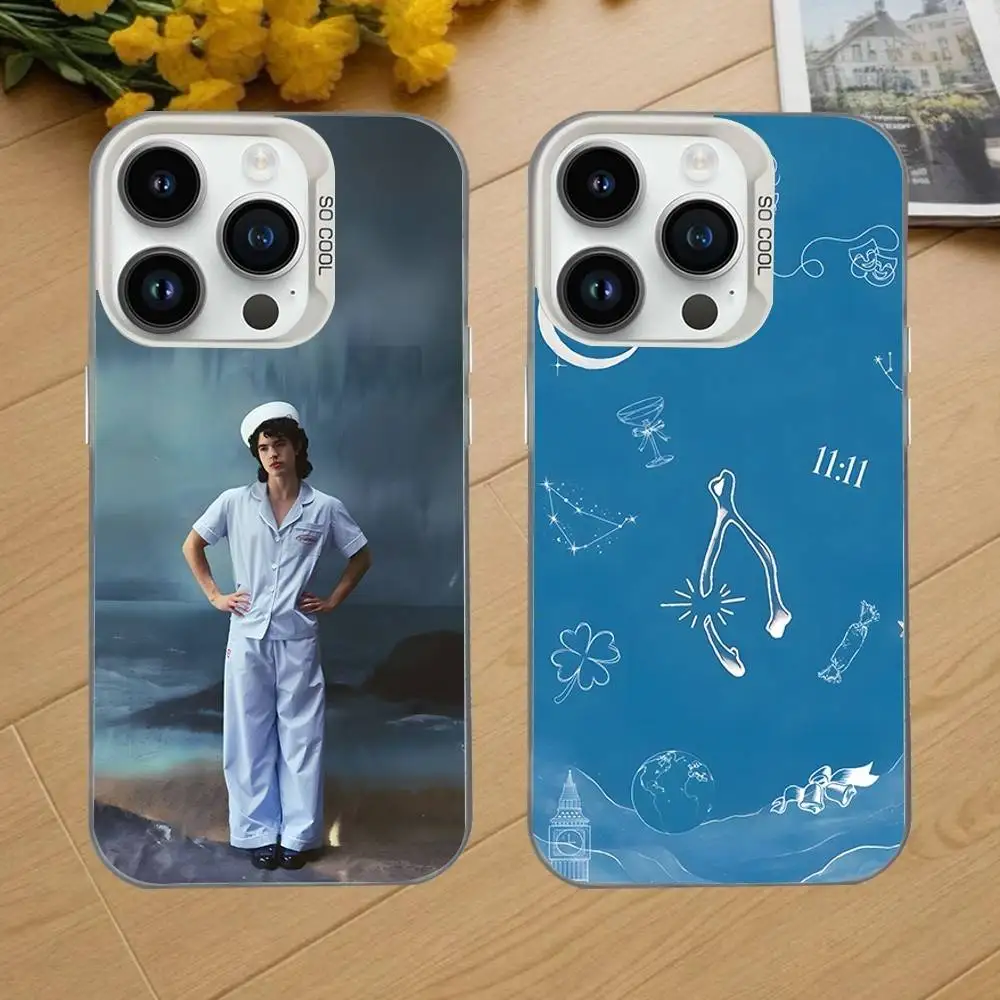 

C-Conan Gray Wishbone Phone Case For iPhone 17,16,15,14,13,12,11,Mini,Pro,SE,MAX White Matte Shockproof Cover