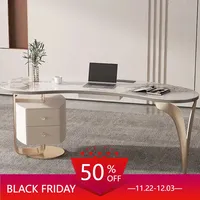 Small Computer Standing Desk Table Corner Writing Vanity Office Supplies Desk Table Study Scrivania Ad Angolo Home Furniture