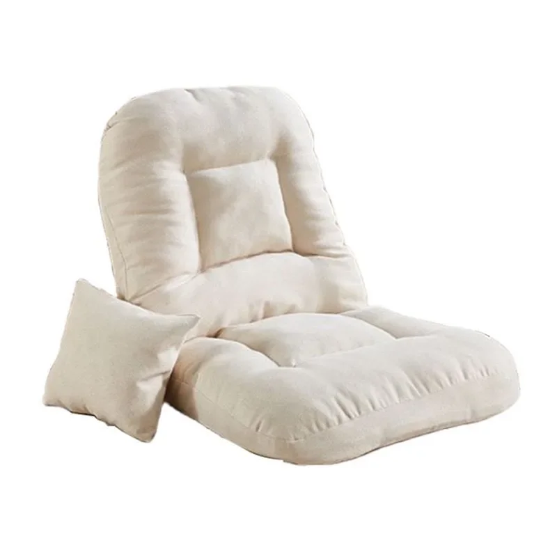 

Balcony folding seat, reclining and sleeping single sofa back chair