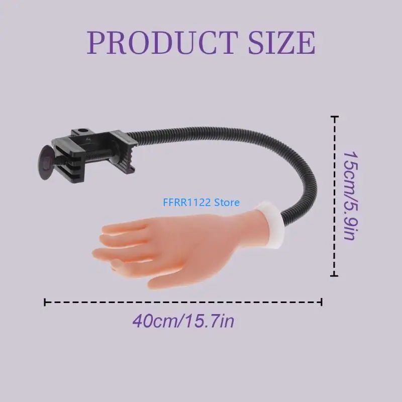 نموذج Y1UF المرن لتدريب الأظافر، نموذج مثالي لأداة التدريب الفنية على الأظافر بنفسك #6