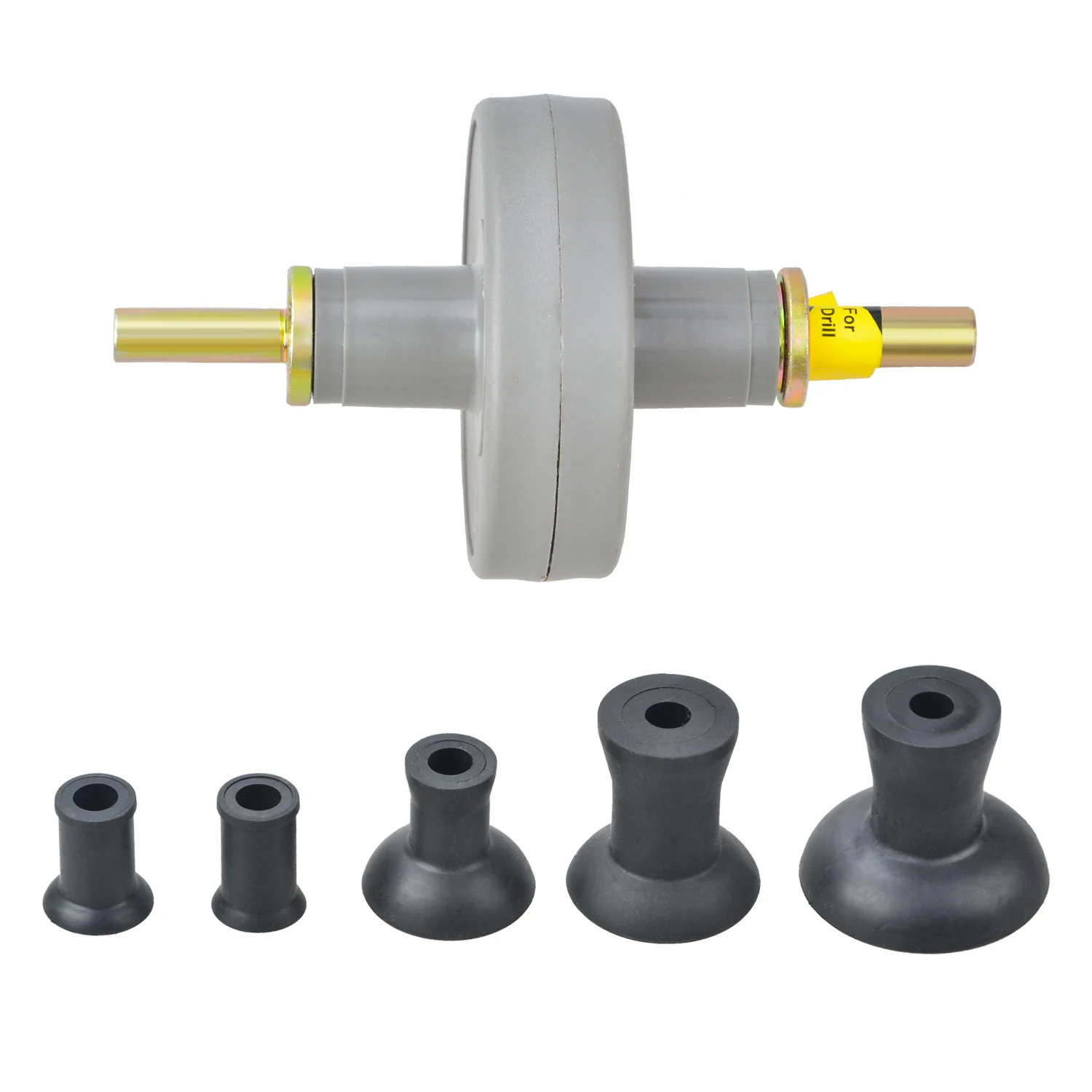 Valve Lapping Tool Attachment With 5 Suction Cups Universal for Shank Grinding Drill Grinding Lapper Kit Valve Grinder