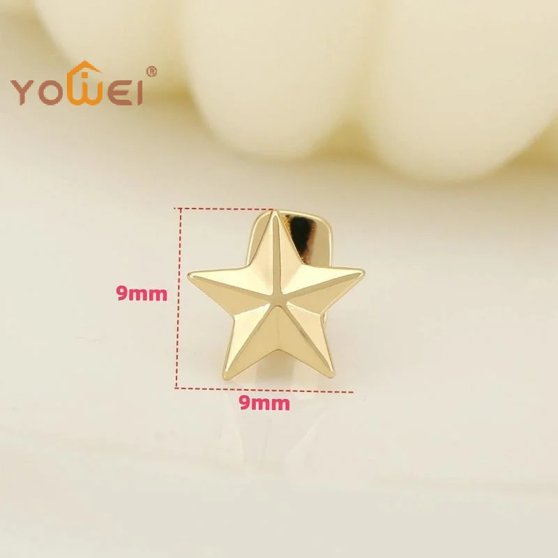 Latest Pentagram Star Teeth Grillz Hip Hop Gold Silver Color Tooth Caps For Women Men Jewelry