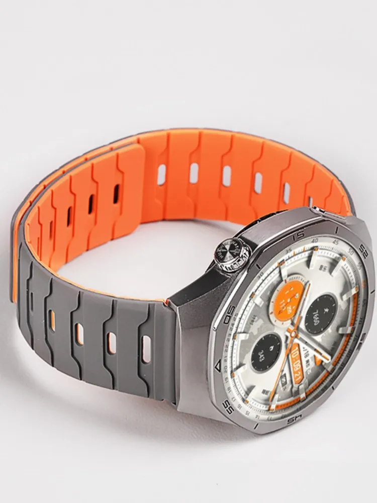 

20mm 22mm Straps For Samsung Galaxy Watch 7/FE/5 pro/6/4/Classic Mangnetic silicone Bracelet Huawei watch GT 2 3 4 5 6 pro band