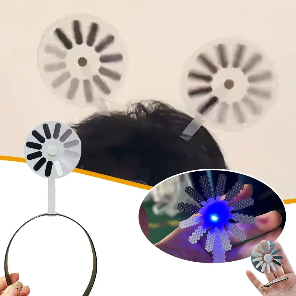 Вращающаяся заколка для волос с загрузкой мозга, забавная компьютерная загрузка, необычная вращающаяся заколка для волос, загрузка средней повязки на голову, подарок для друзей