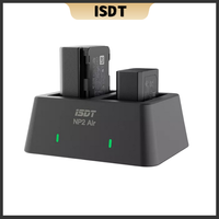 ISDT NP2 Air 25W Mix-Dual Channel Charger for SONY Digital Imaging Equipment NP-BX1 NP-FZ100 NP-FW50 Battery