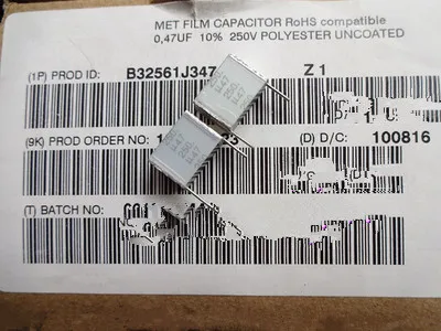 

Конденсатор для лазаньи B32561 0,47 UF/250V U47/250V 470N/250V 474