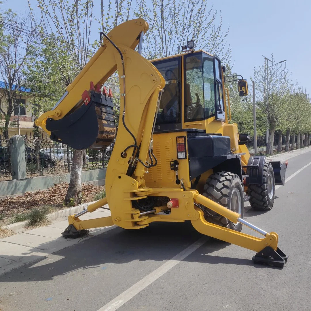 China factory direct sales backhoe loader high quality large construction machinery price discount