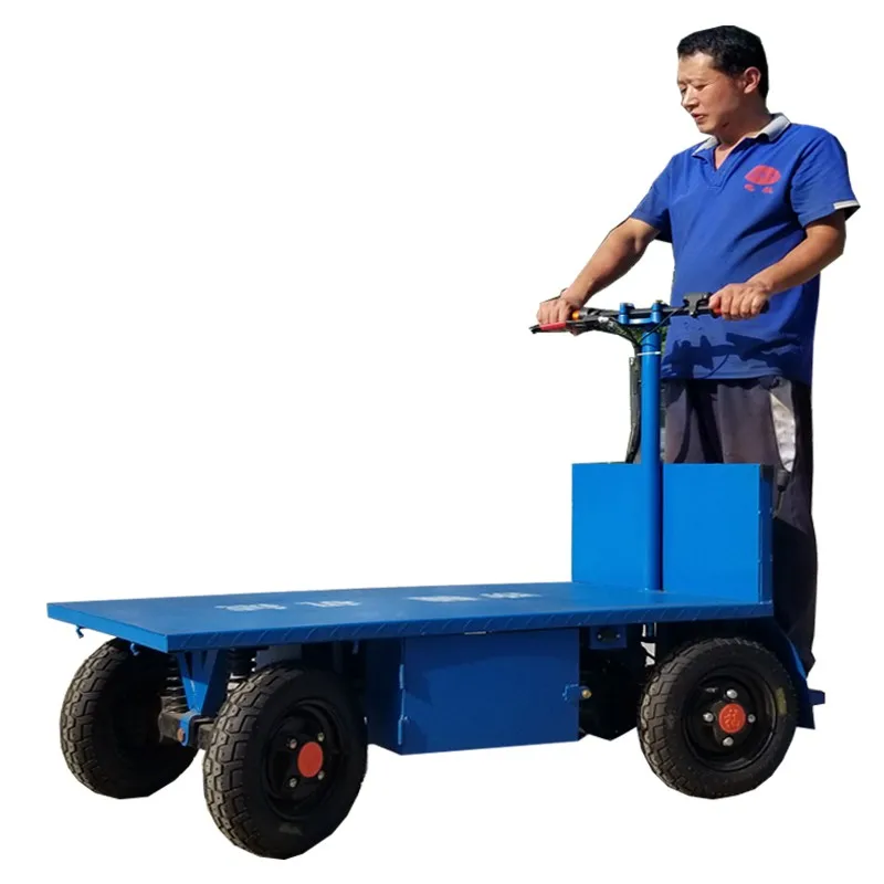 Carrito de transporte eléctrico OEM, carrito de 1000kg para transporte de logística, gran oferta de fábrica