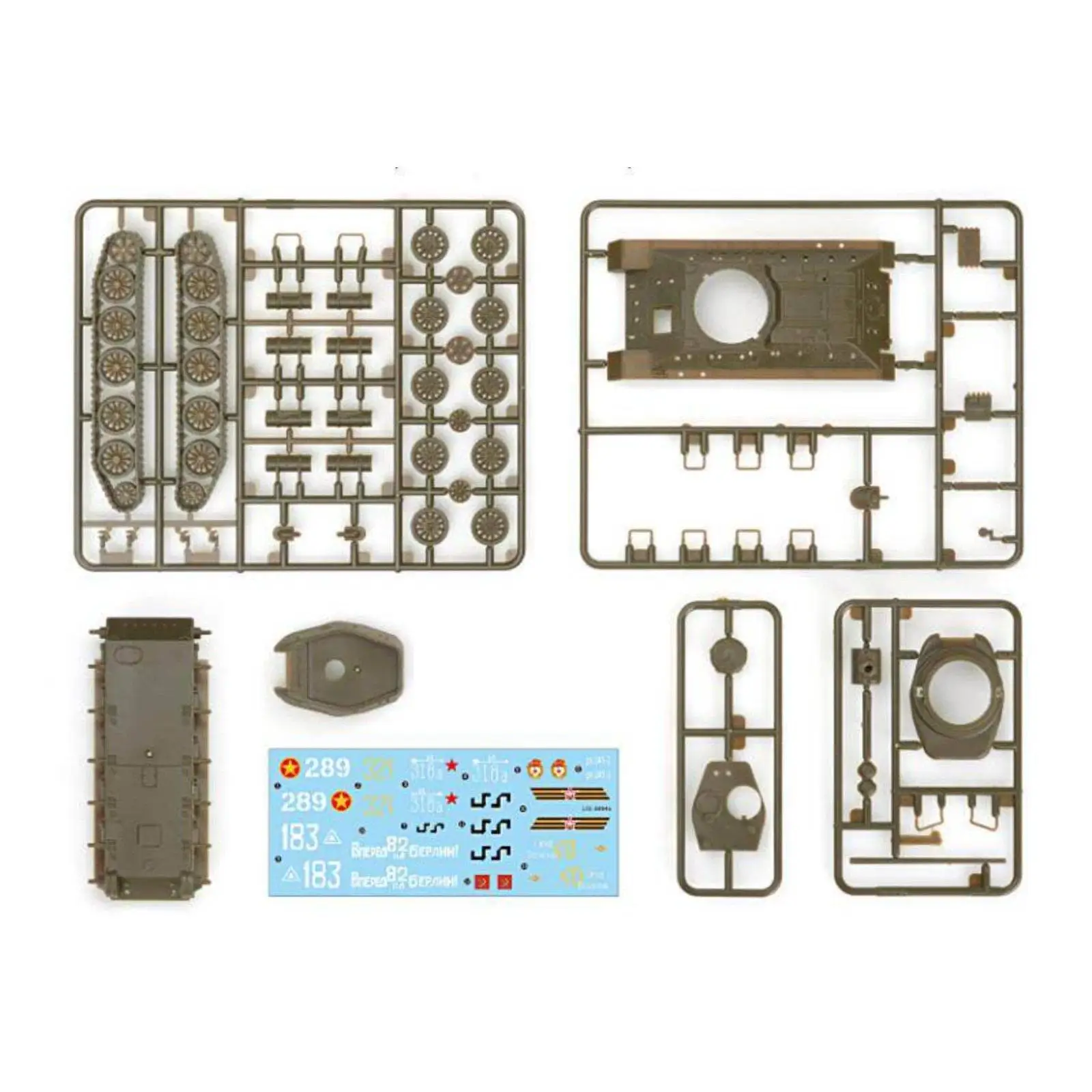 Modelo de Tanque T-34/85 a Escala 1/72, Miniatura Coleccionable para Aficionados