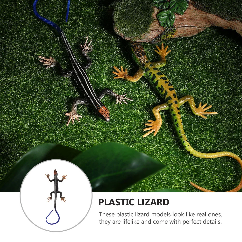 Pet brinquedos complicados criança crianças brinquedos educativos réptil verde lagarto estatueta criança