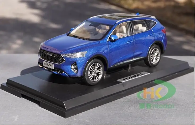 1/18 For Great wall HAVAL F7 SUV Diecast Metal Model Car White Toys Gifts Hobby Display Ornaments Collection