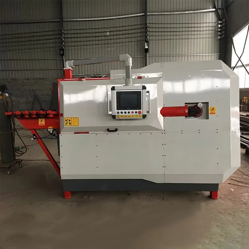 Customized Factory Supply Hoop Bender And Cutter Machine Fully Automatic Round Steel Bar Bending Machine Long Warranty 1 Year