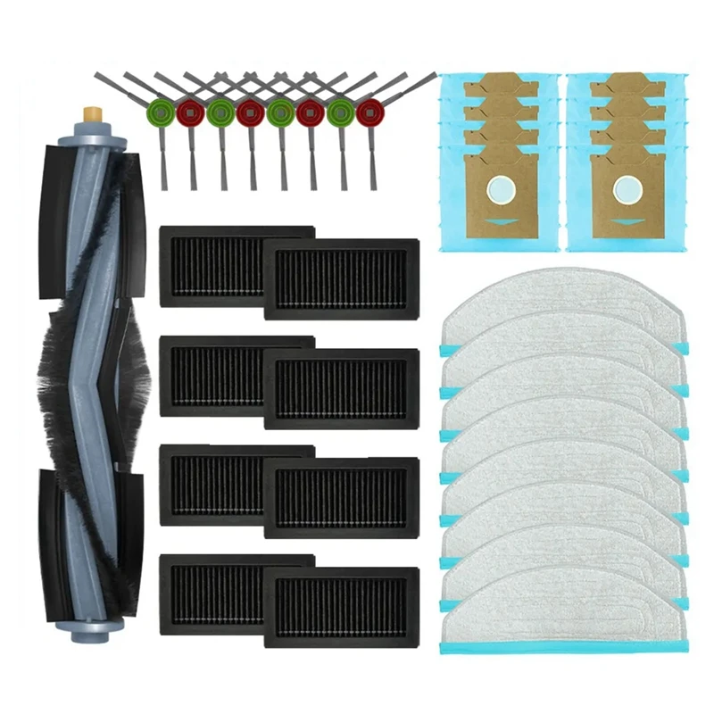 

For Yeedi Cube / Yeedi CC Dust Bag Roller Side Brush Hepa Filter Mop Cloths Rag Robot Vacuum Cleaner Spare Parts Accessories