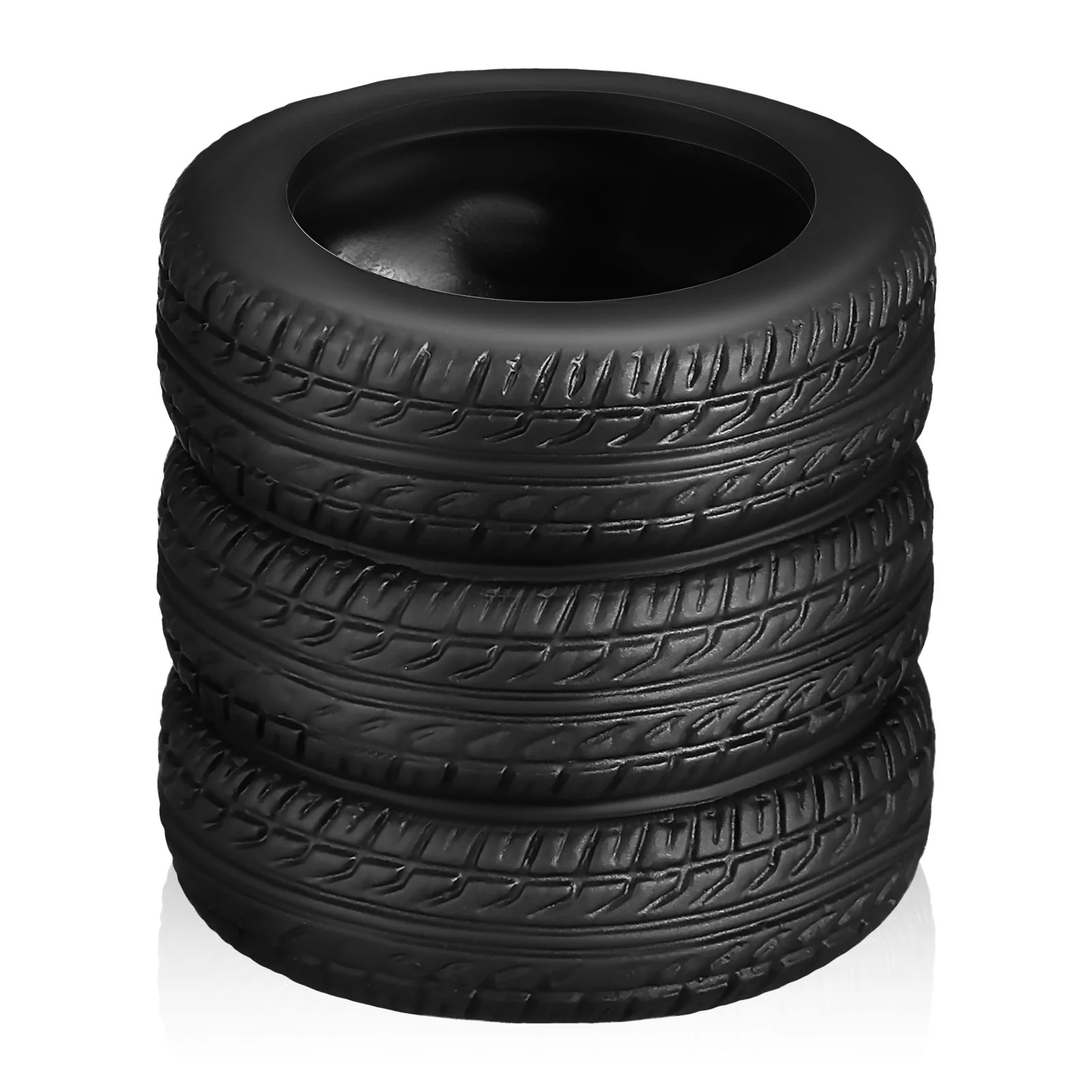 

Desk Accessories Tires Buckets for Organizing Pen Holder Black Desktop Organizer Desk Buckets for Organizing Cup Pens Tires