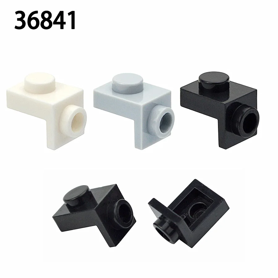 Compatible Assemble Particles 36841 MOC 1X1-1X1 Bracket Building Blocks Parts Creative Educational Toys For Children