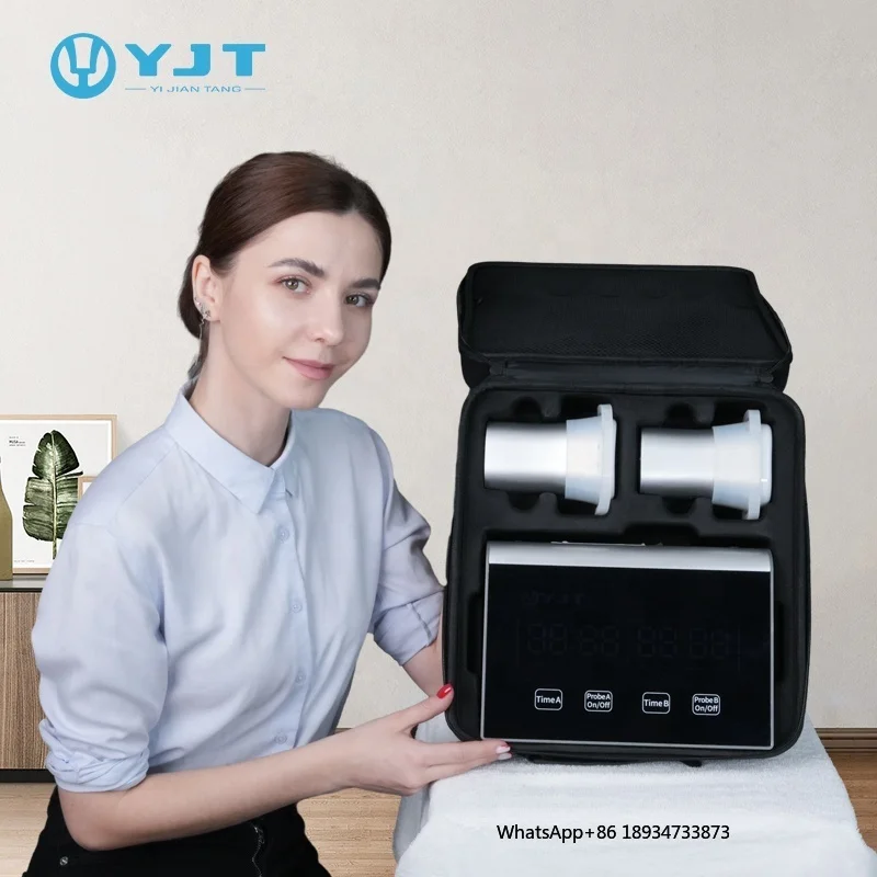 

YJT brand new product 2 probes millimeter Wave therapy device treat tumor cancer diabetes at home