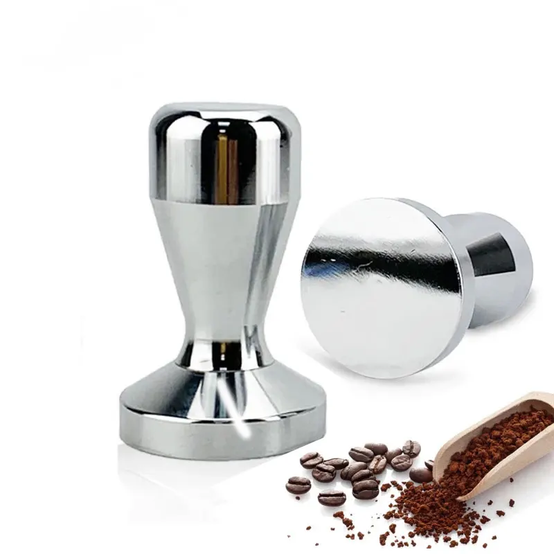 

Coffee Tamper 49/51/53mm Stainless Steel Coffee Hammer Press Tool Coffee Distributor Coffee Powder Hammer Tampers Machine