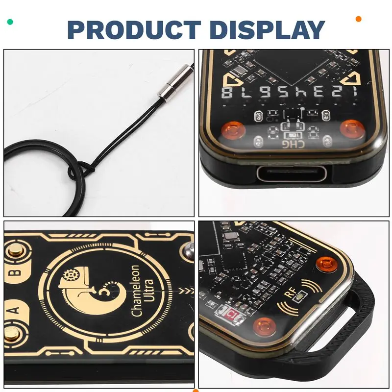 [NEW A09R!】 Chameleon V3.0 Upgraded RFID Smart Chip Emulator Reader 125Khz 13.56Mhz ID IC NFC Read Write Smart Card Tag Copyer C