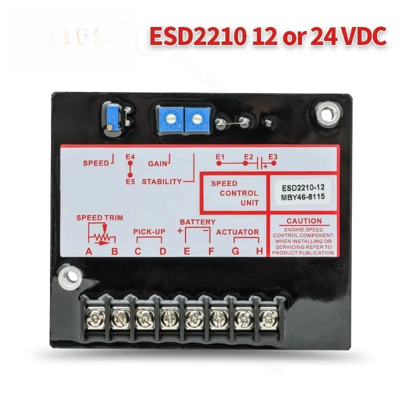 Generator Electronic Speed Governor Board 12V 24V Replacement Spare Parts