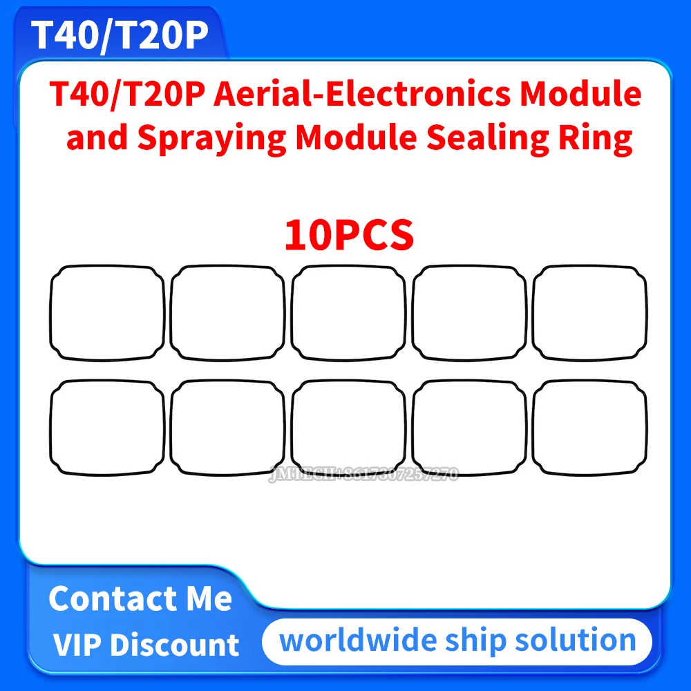 

T20P/T40 Aerial-Electronics Module and Spraying Module Sealing Ring 10PCS For Dji Parts Repair Replace