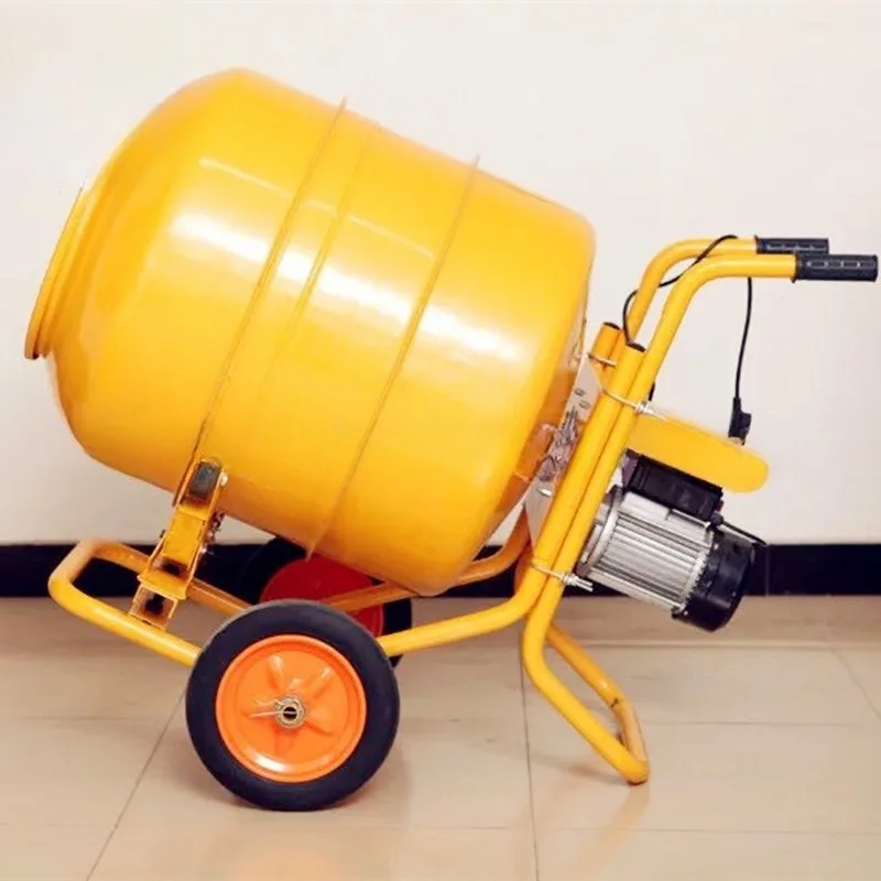 Portable Hand Push 350L Multi-purpose Building Mixing Equipment Construction Site Cement Sand Mortar Mixer With Flexible