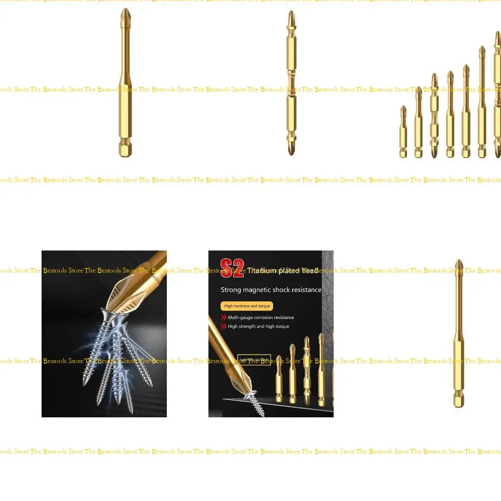 

12pf магнитная отвертка биты скрещивают головные сплавные стальные буровые биты для различных винтов в домашнем и случаях