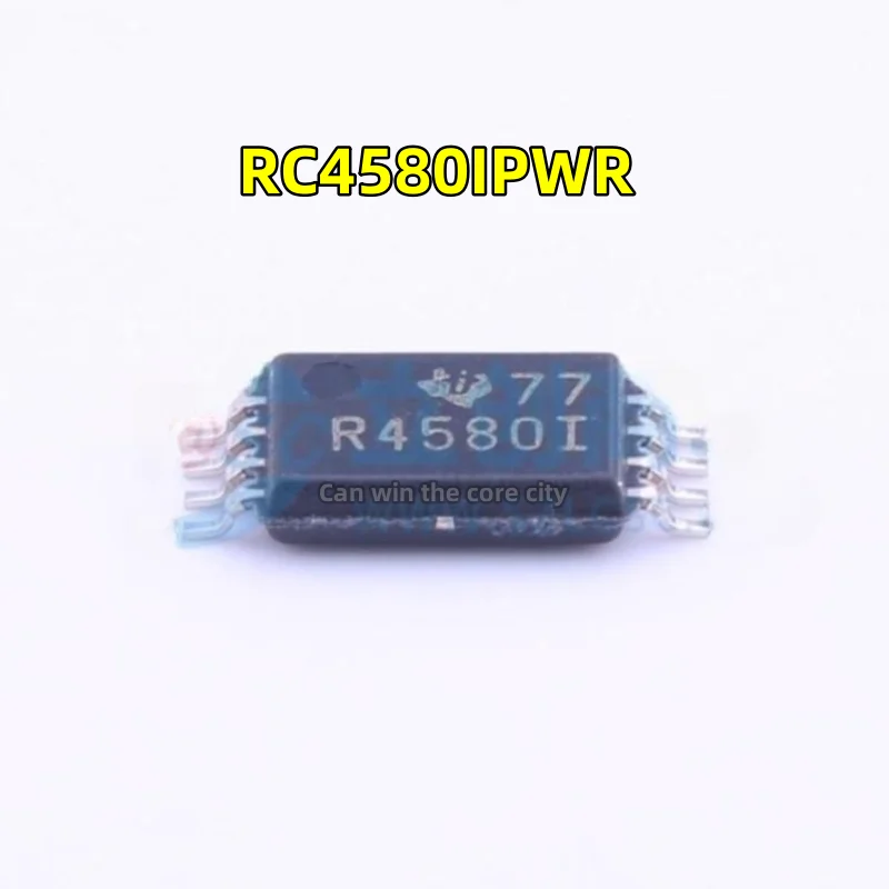 

50 PCS / LOT new RC4580IPWR screen printing R4580I operational amplifier IC package TSSOP-8 original in stock