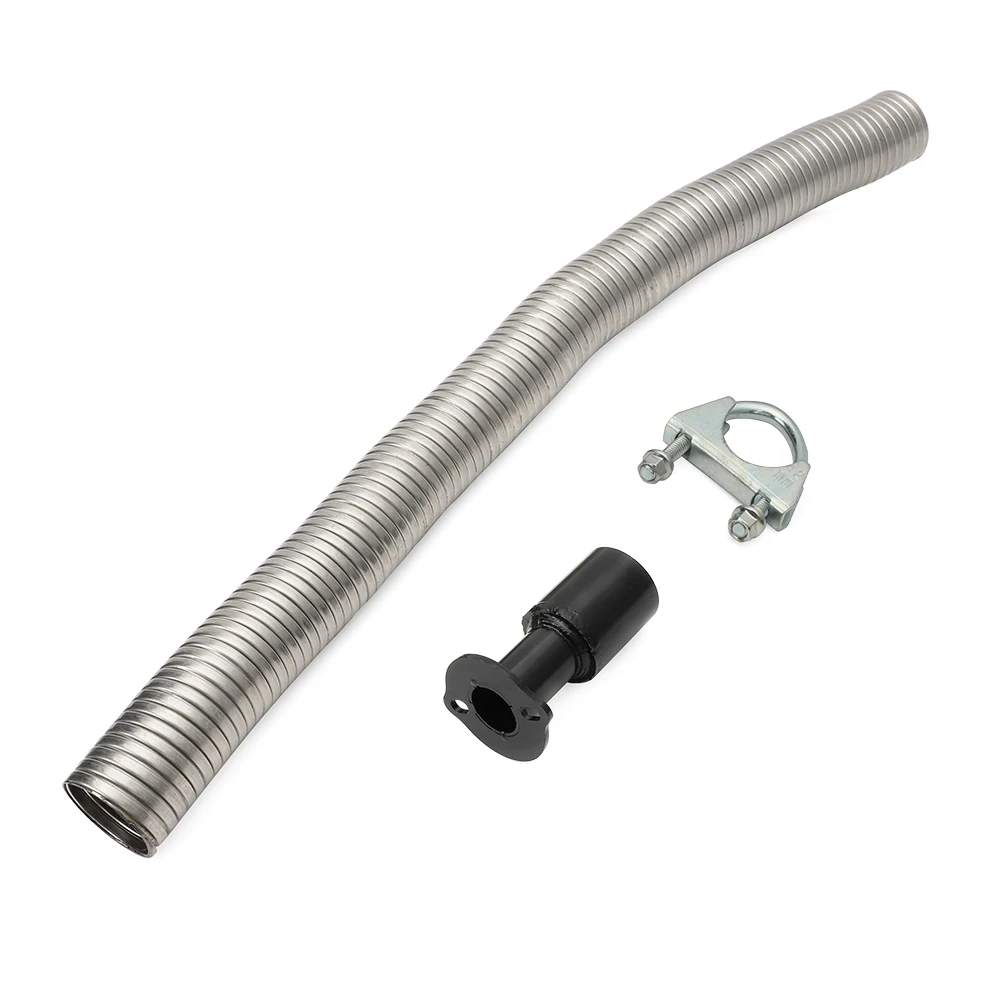 For Honda EU6500is EU7000is Motorcycle Generator Exhaust Extension Device 2 inch 304 Stainless Steel Exhaust Pipe