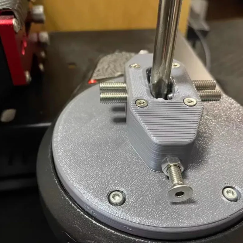 Kit Pelat Pemindah Berurutan Peningkatan Adaptor Mod H Peredam Pemindah Gigi untuk Thrustmaster TH8A Simracing