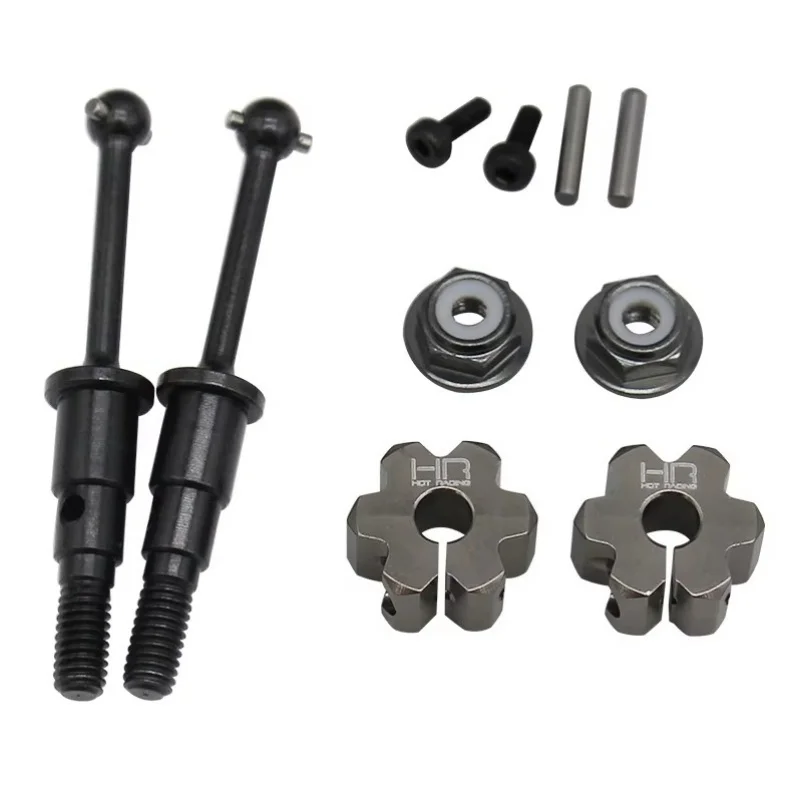HR Steel Drive Shaft 12mm Wheel Hexe Kit for Tamiya T3-01