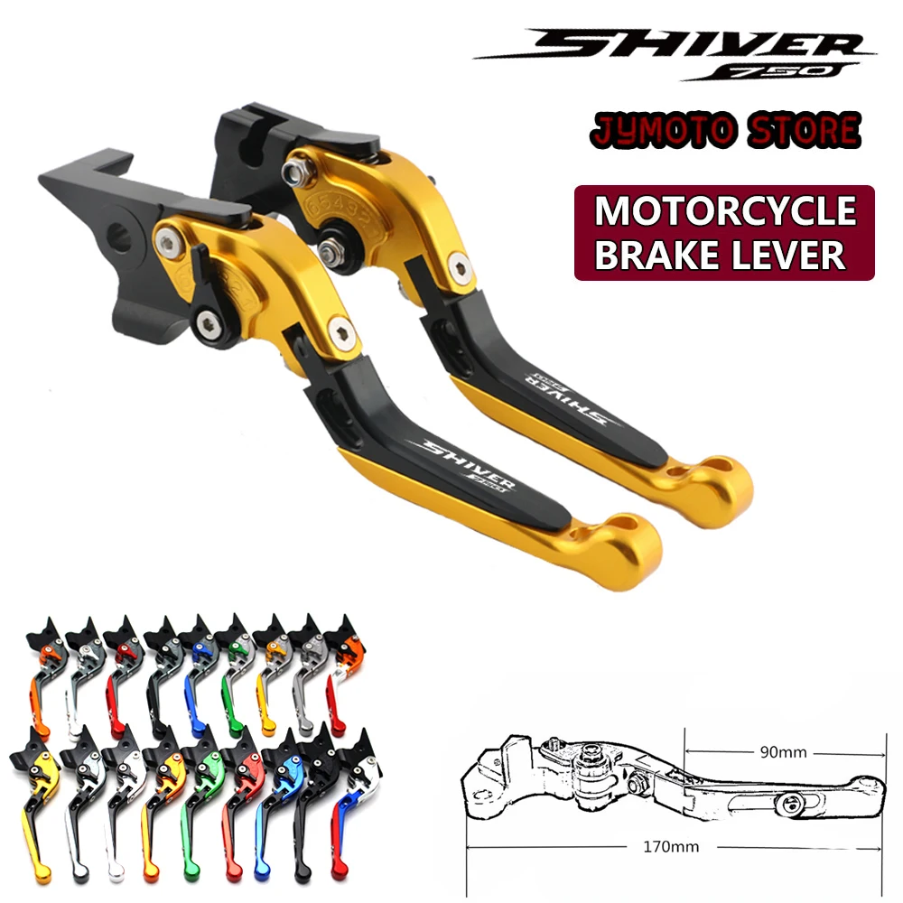 

Motorcycle Extendable Brake Clutch Lever Set Folding Handle Levers For Aprilia Shiver 750 2016 2017 Shiver 900 Dorsoduro 900 750